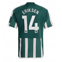 Camisa de Futebol Manchester United Christian Eriksen #14 Equipamento Secundário 2023-24 Manga Curta